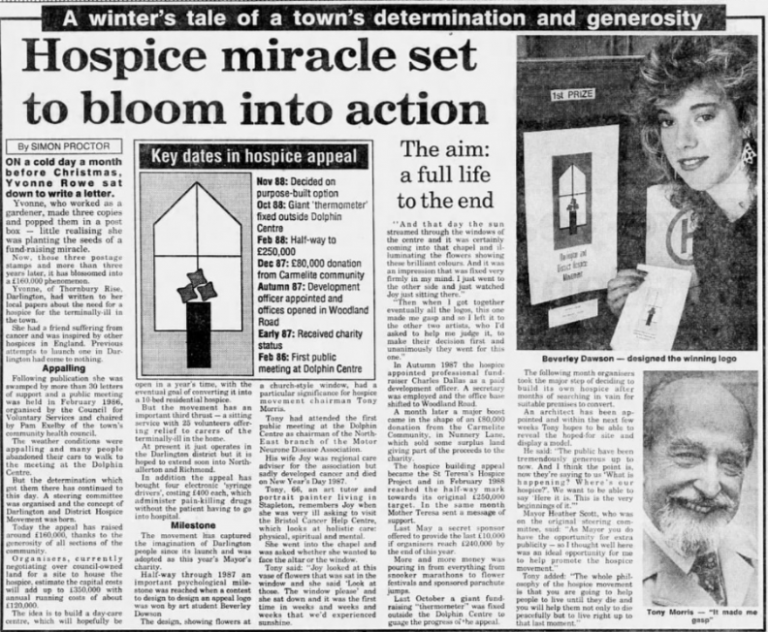 Scan of old newspaper article.